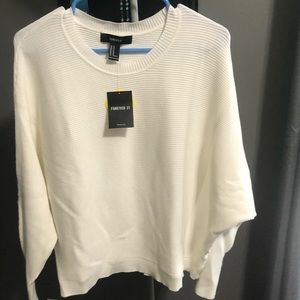 White unused sweater